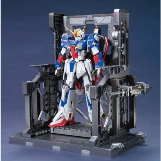 Bandai 1/144 RG HG system Base 001 hangar Gundam Ms Cage