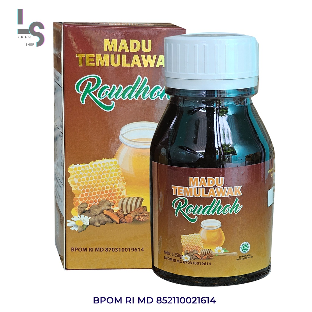 

Madu curcuma X Plus 350gr / Madu Temulawak Raudhah 350gr