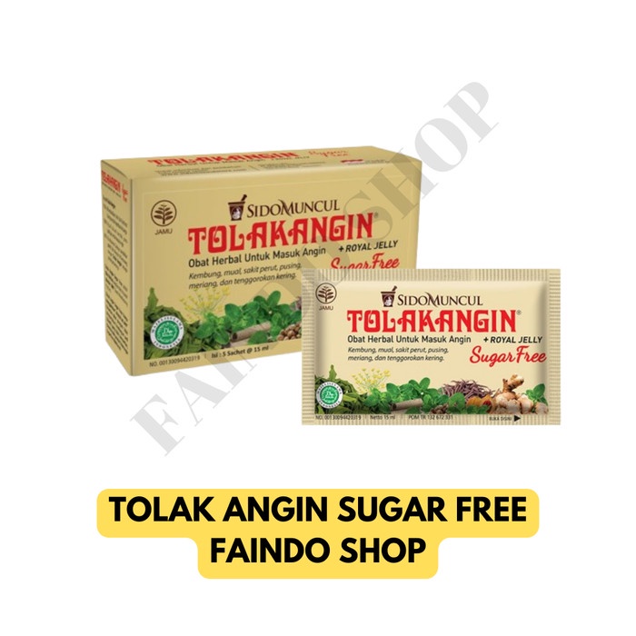 

Tolak Angin Sugar Free