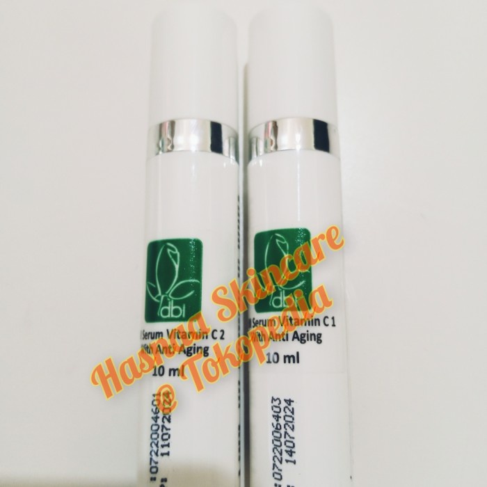 DBI Serum Vitamin C1 / C2 With Anti Aging Airless Bottle 100% Ori - Vitamin C1