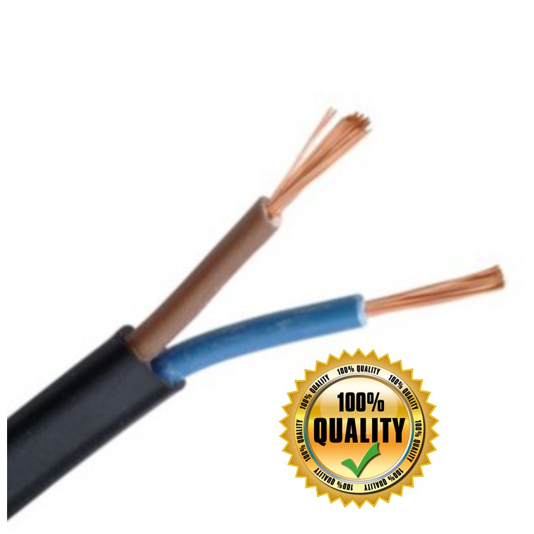 Kabel NYYHY 2X1,5mm Per Meter Serabut SNI Extrana