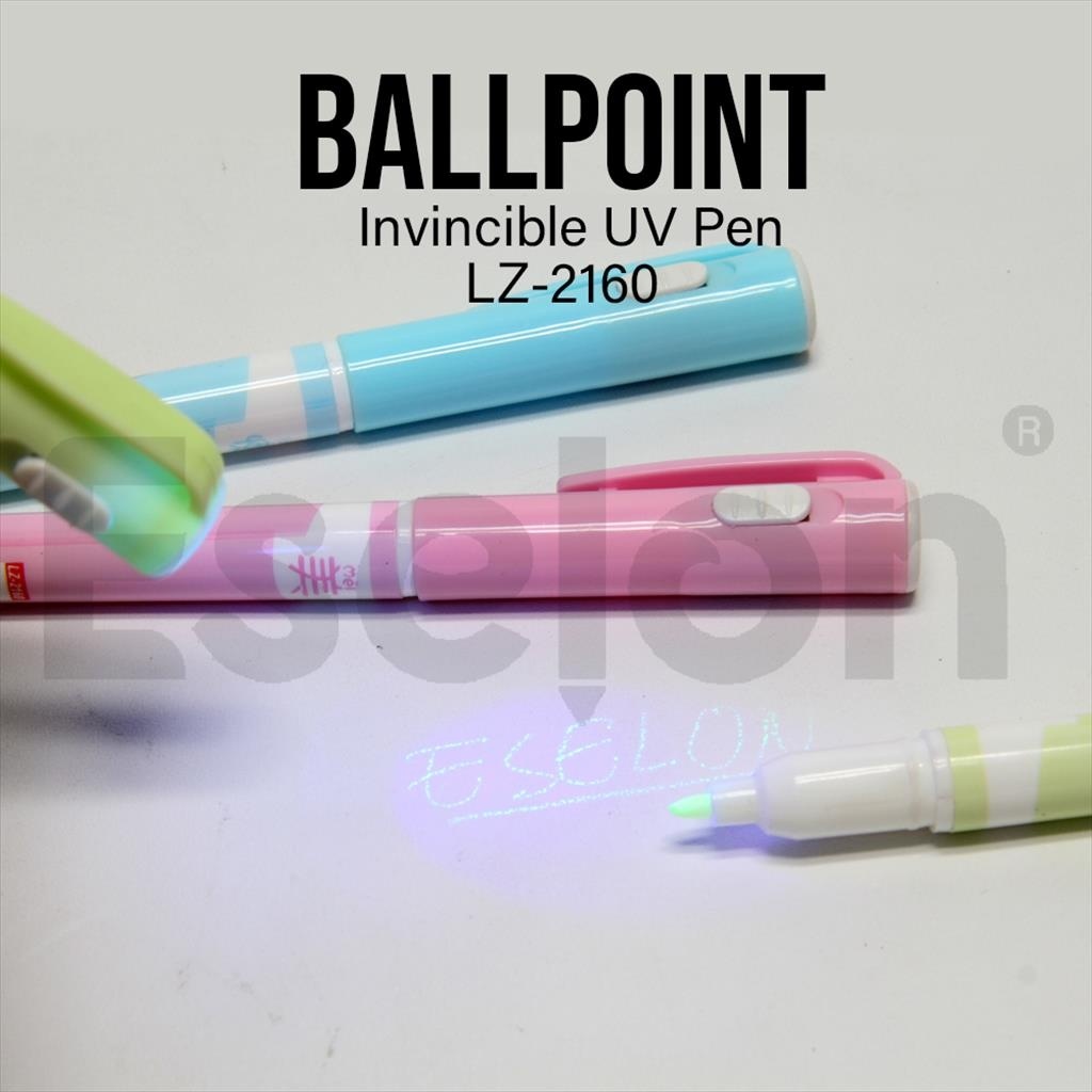 

HJK [ES.JKT] 12pcs Pulpen Lampu Ajaib / Invisible Pen Senter UV 2160
