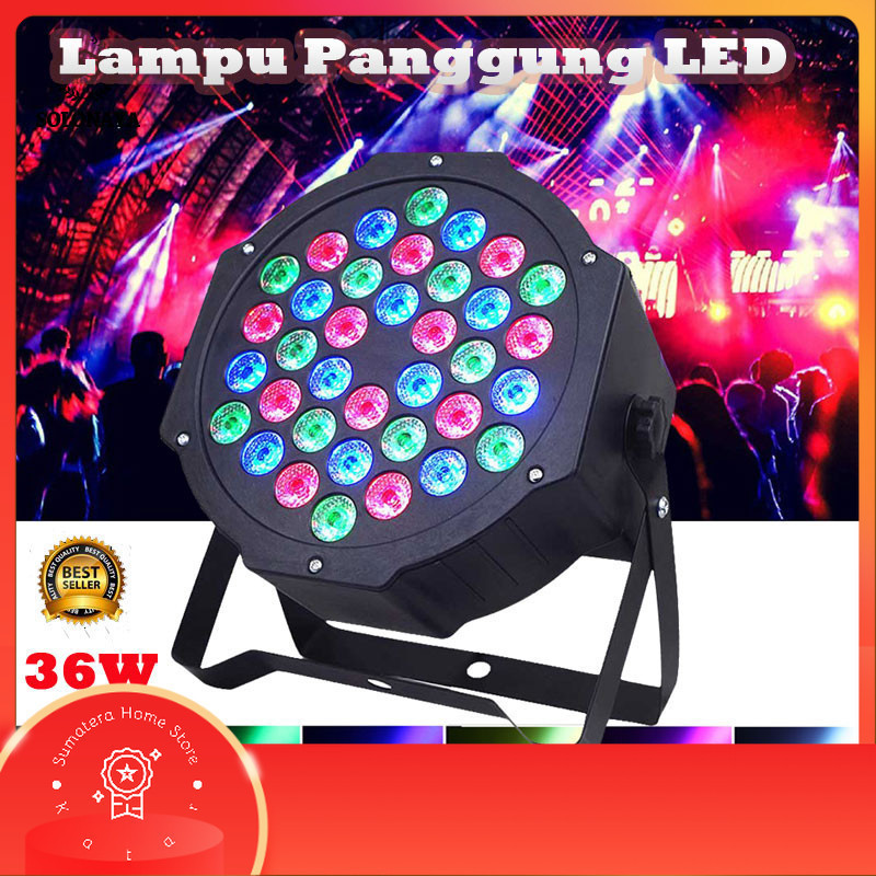 -lampu disco panggung -lampu panggung sensor musik