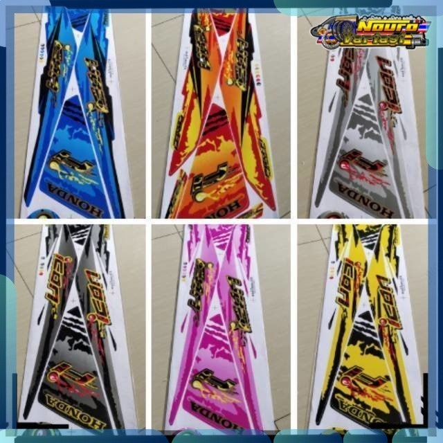 Stiker striping honda beat thailand BEAT ICON BEAT new fi 2013 - 2015  THAILAND bagus