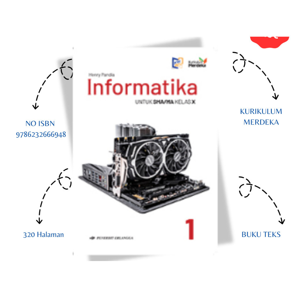 Informatika Sma/Ma Kelas 10 - Kurikulum Merdeka  - Erlangga