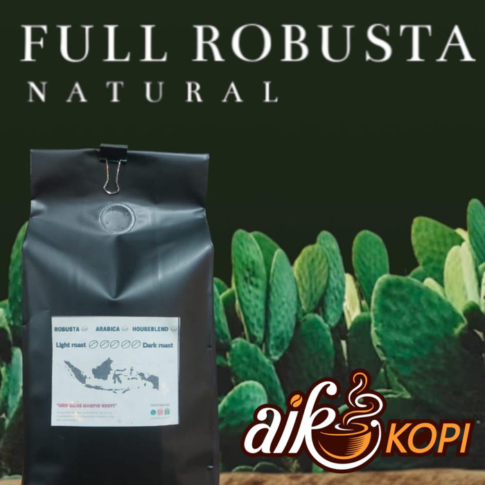 

READY STOCK!!! kopi robusta 1kg / roast bean robusta 1kg / roastbean robusta 1kg - 500gr, BIJI