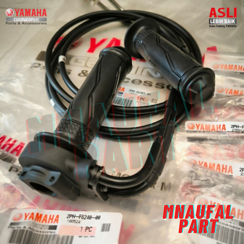 Kabel Gas Set Handgrip Pipa Gas MIO M3 MIO 125 MIO Z Original