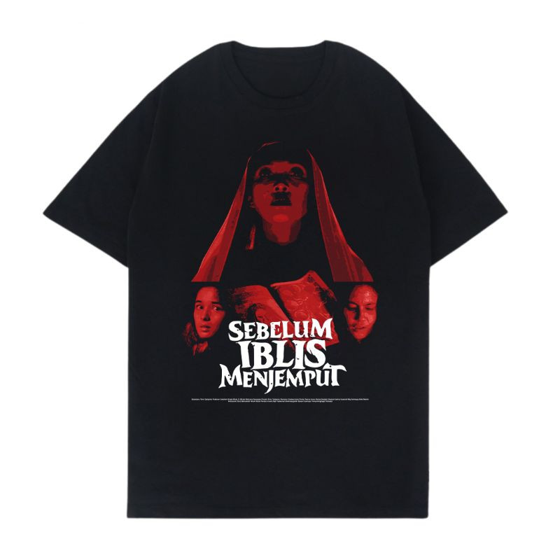 Kaos Sebelum Iblis Menjemput | Kaos Film | Kaos Film Cine Goods | Movie T-Shirt | Kaos Horror