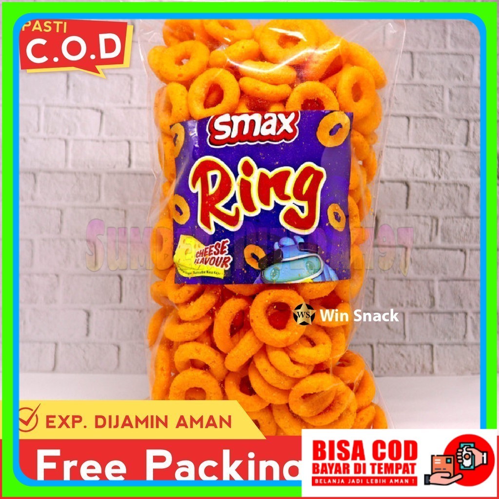 

Termurah SNACK MAKANAN RINGAN Smax Ring Cheese Smax keju cemilan enak