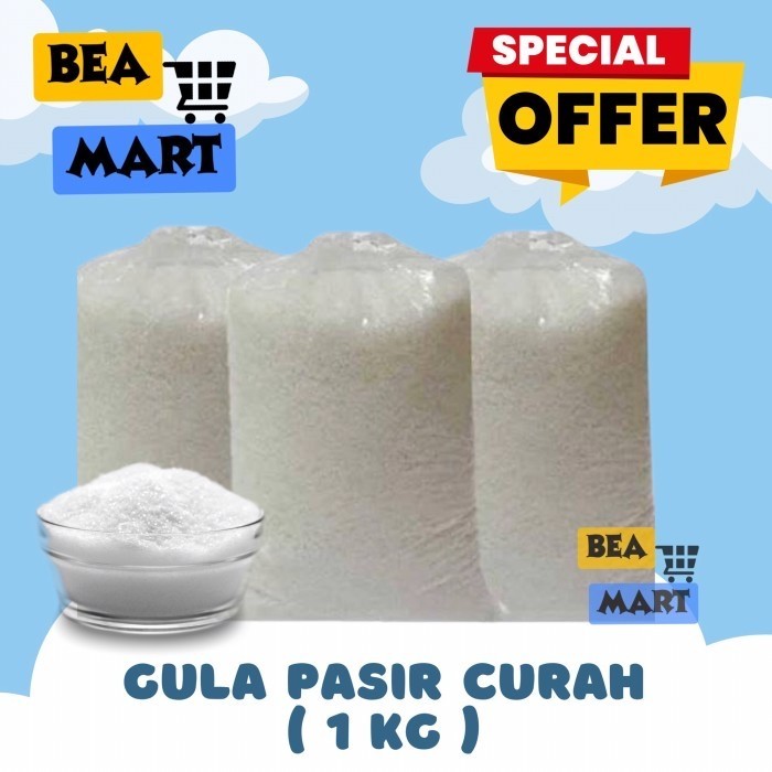 

Gula Pasir Curah 250gr 500gr 1kg | Sugar Repack Manis Tebu 250 500 gr g 1 kg