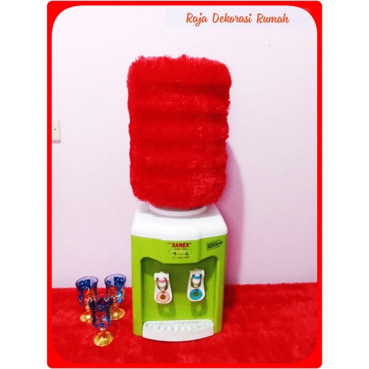 COD sarung galon bulu polos minimalis