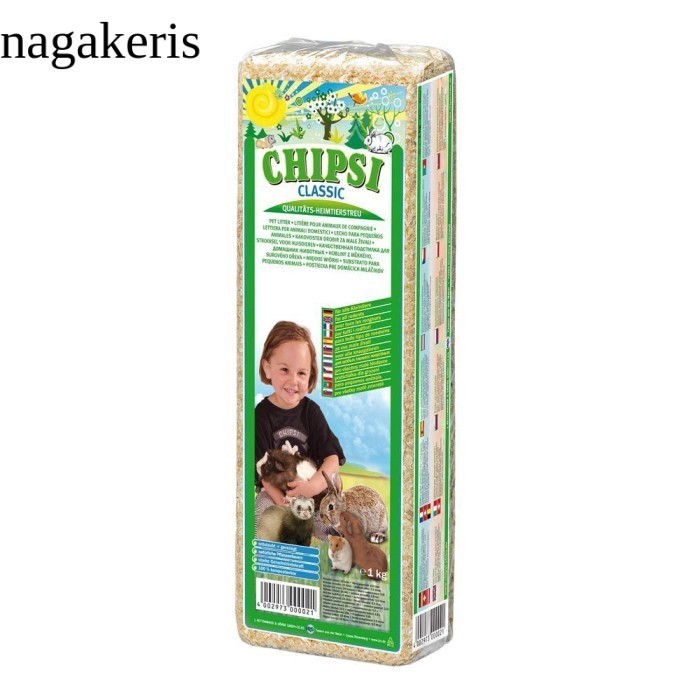 

Chipsi 1 kg - Serbuk Kayu Hamster Kelinci PSID 18 - Classic antik
