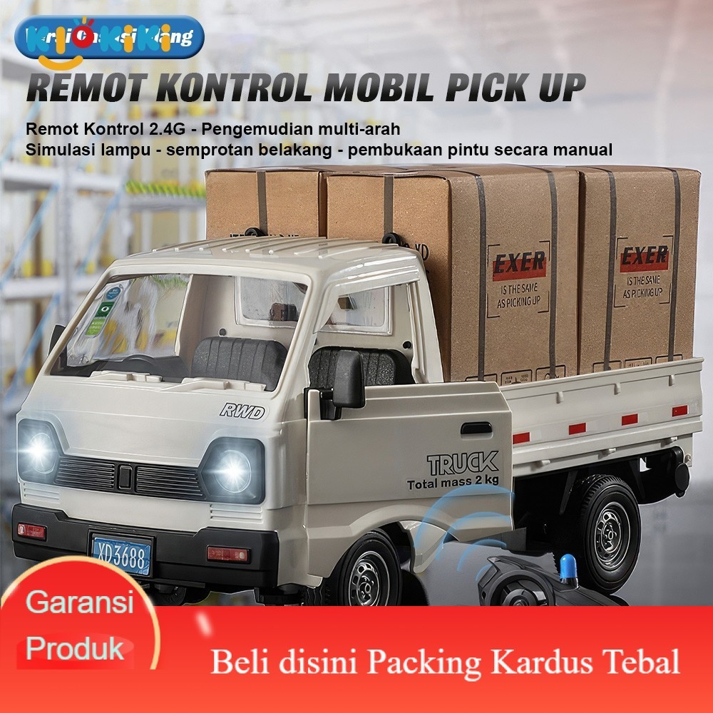 KiKiTOY 1:16 Spray RC Pick UP Mobil Remote Control Mobil Mobilan RC Carry Pick UP 2WD 2.4Ghz Mainan