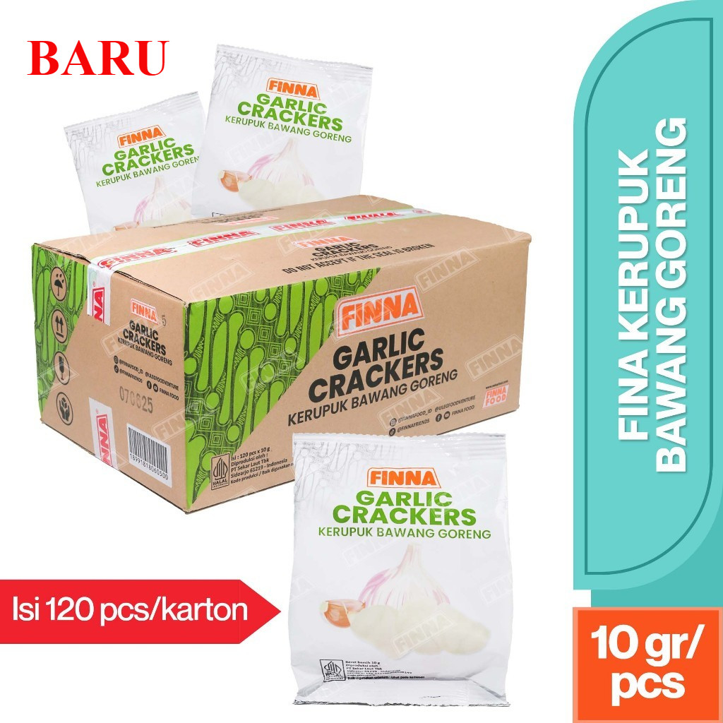 

BARU - Finna Kerupuk Bawang Goreng Siap Makan