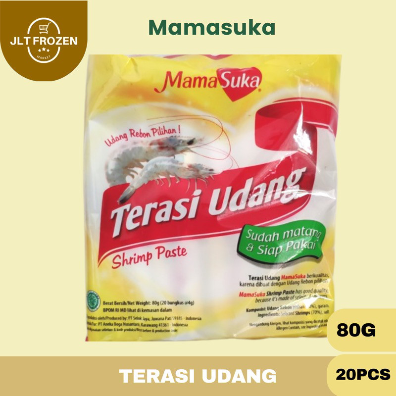 

Terasi Udang Mamasuka / Shrimp Paste isi 20pcs (80 g)