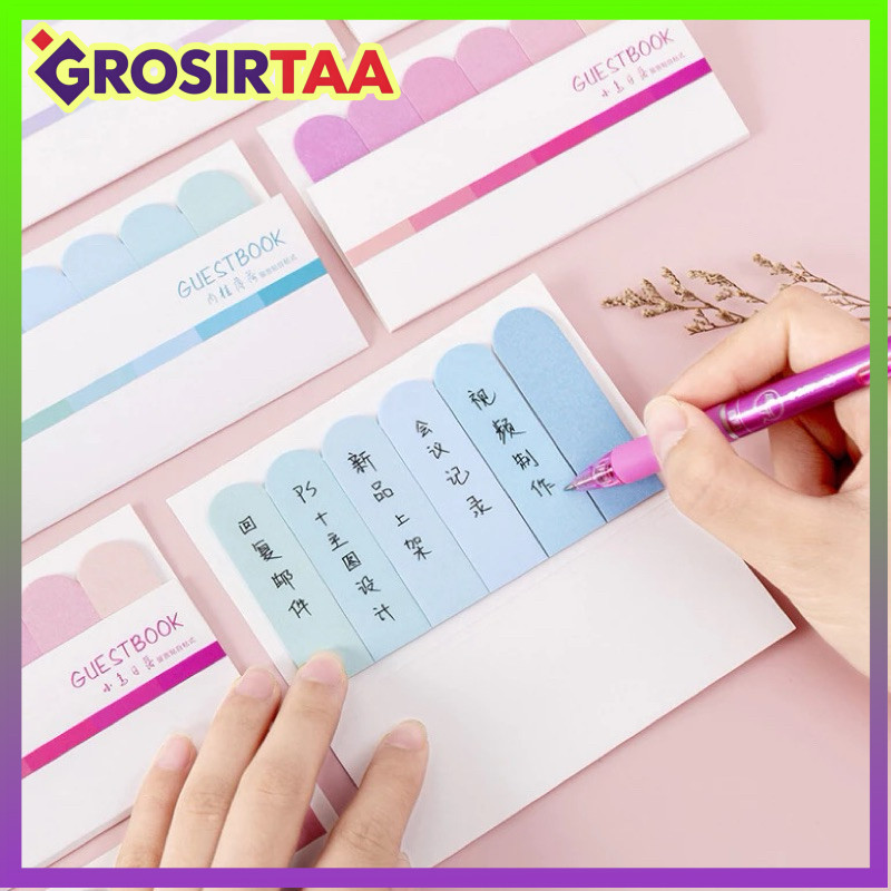 

COD Makassar Mini Sticky Notes / Pembatas Kertas Aesthetic / Label Sticky Notes / Penanda Halaman Buku / Memo Mini Stick Polos GROSIRTAA