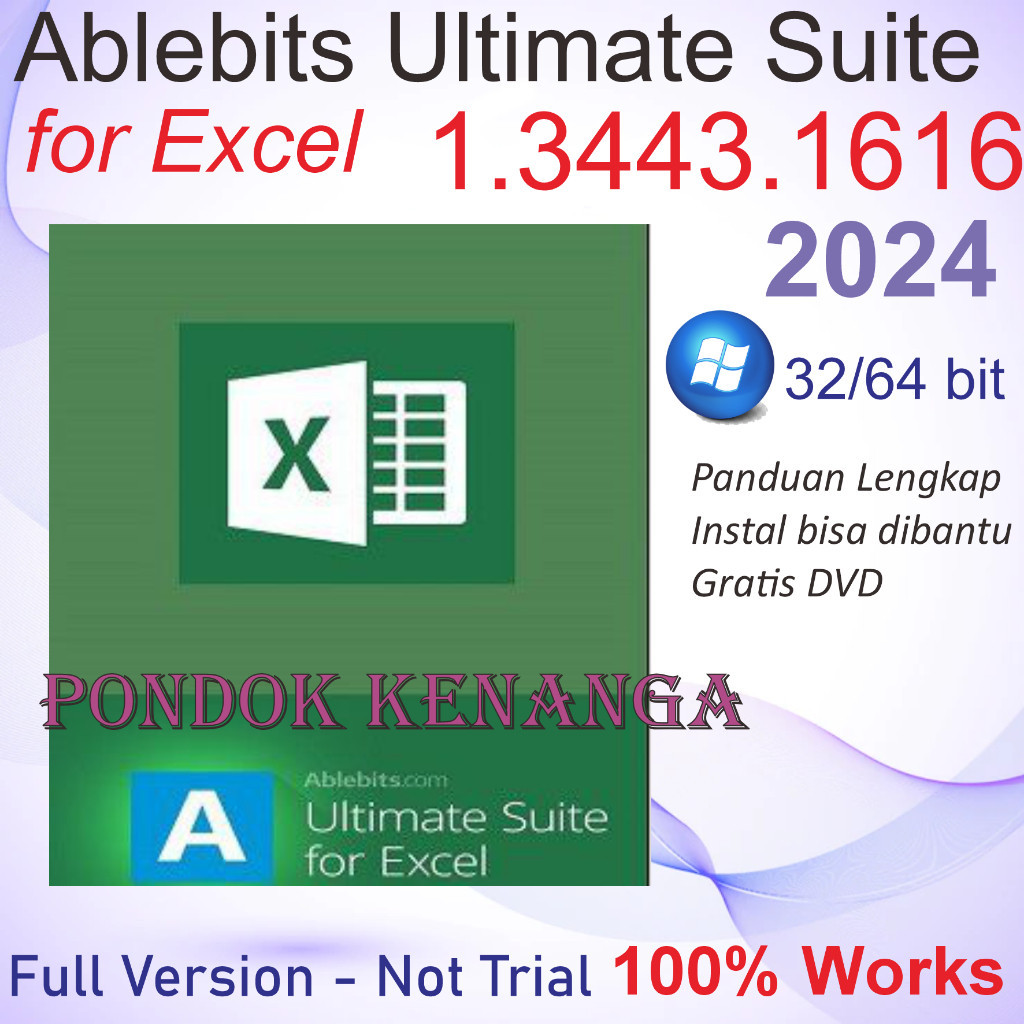 Ablebits Ultimate Suite for Excel - Full Version, Lifetime