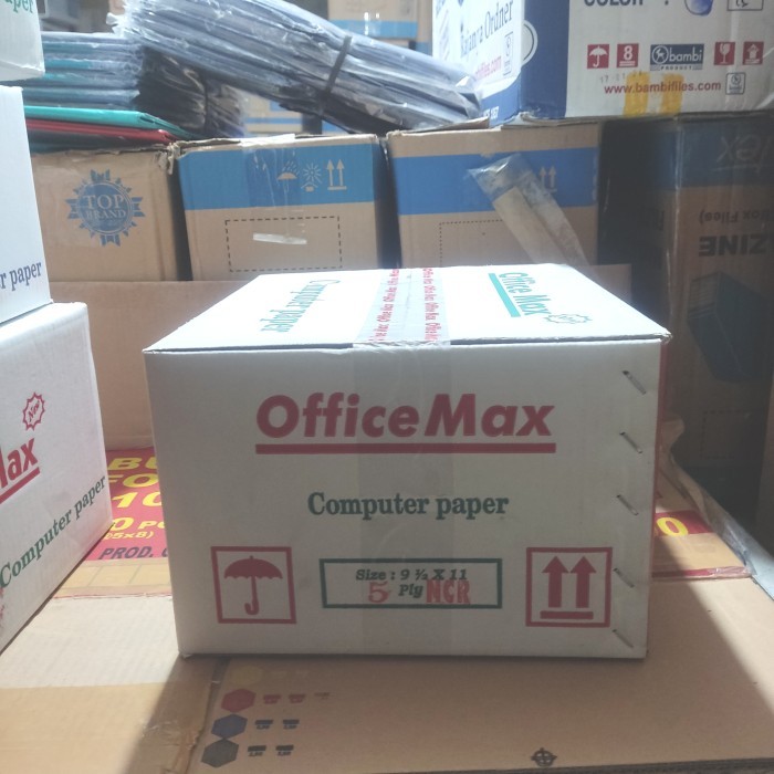 

Continuous form office max 5 ply ncr