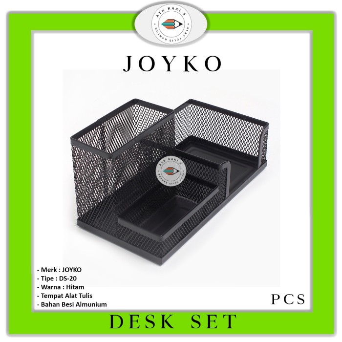 

Limited ~[martstrong247] JOYKO Desk Set DS-20 Tempat Alat Tulis Jaring [ PCS ]