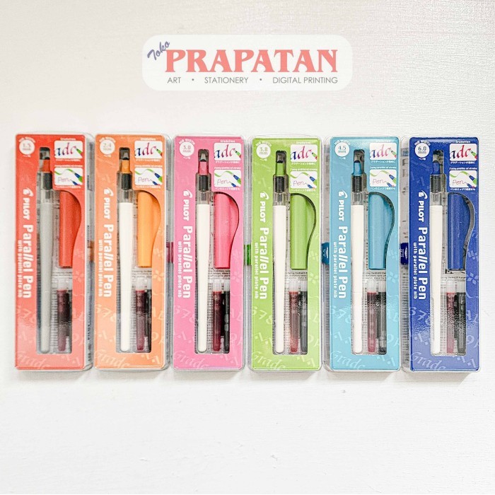 

Pilot Parallel Pen 1.5 / 2.4 / 3.8 / 6.0 mm - 3.8mm