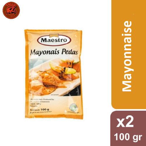 

Maestro Mayonnaise Pedas Sachet 2 x 100 gr