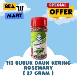 

113 Daun ROSEMARY Kering / Rosemary Leaves 27gr | Bumbu Satu Satu Tiga Rempah Dapur / Masak Instant 27 gr gram