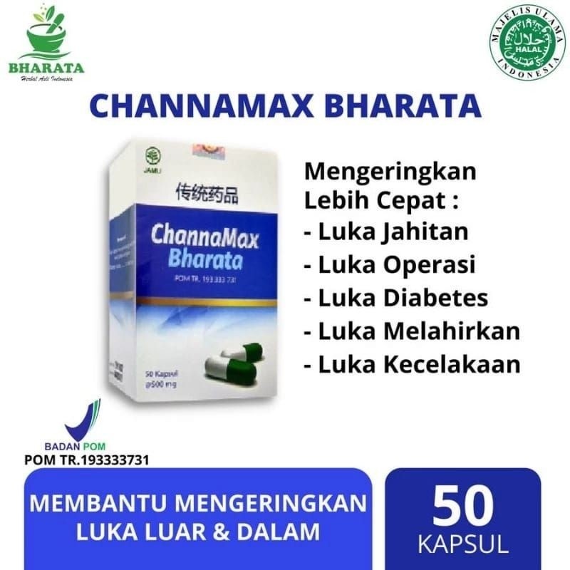 OBAT PENGERING LUKA - OBAT LUKA JAHITAN - OBAT DIABETES - OBAT CINA OPERASI CAESAR CHANNAMAX BHARATA
