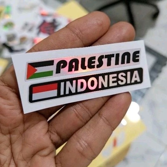 

sticker indonesia dan palestine (2pcs)