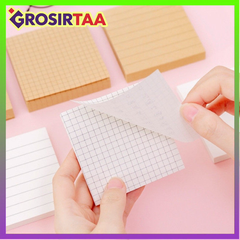

COD Makassar Sticky Note Memo Kraft Paper / Memopad Sticky Notes Vintage / Memo Tempel Mini Simple / Sticker Notes Catatan Mini GROSIRTAA
