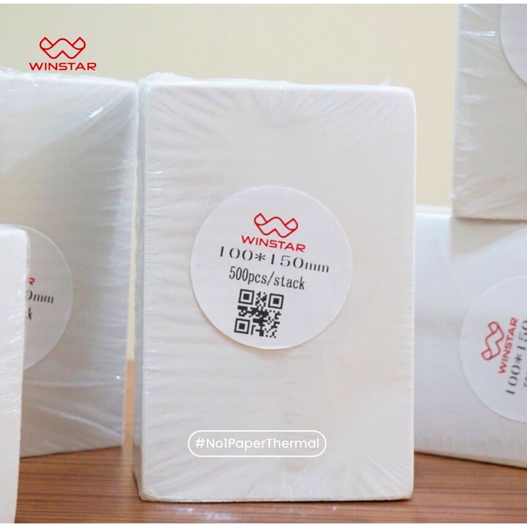 

CPS - Label Stiker Thermal 10x15cm 100x150 mm 500pcs