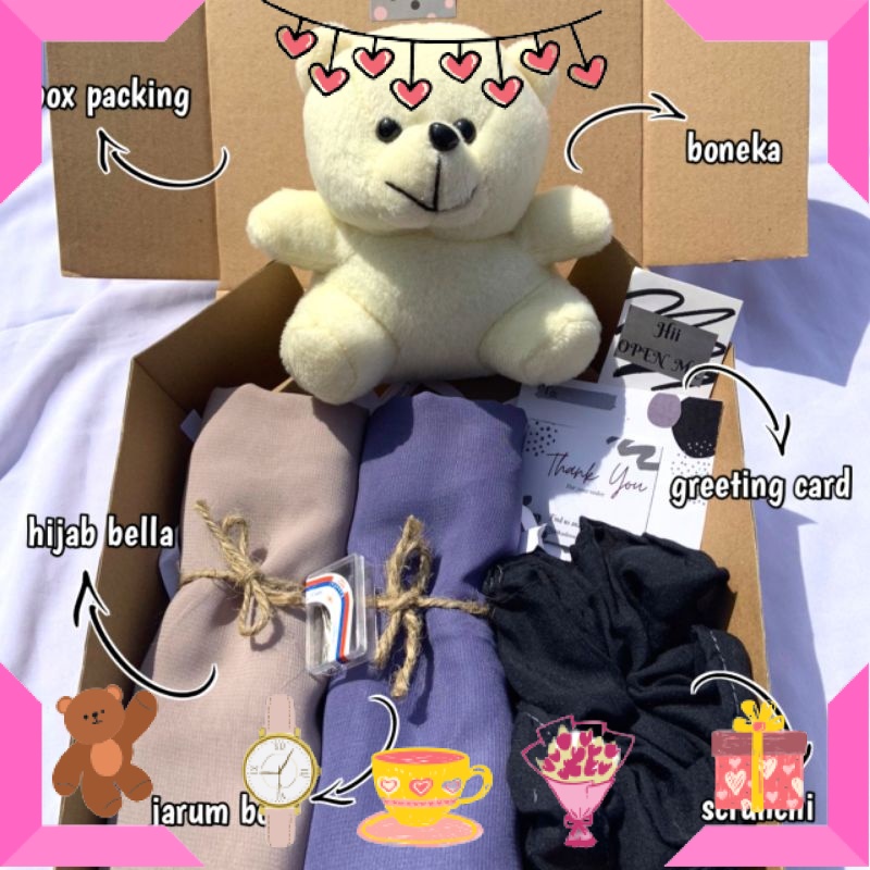 

KADO HAMPERS BAYI ANAK MUDA REMAJA PACAR KEKASIH BIKIN ROMANTIS ANNIVERSERY/ TERMURAH !!! Kado cewek hijab bella square boneka, hampers, kado unik, kado ulang tahun, kado wisuda, kado graduation, gift, hadiah, souvenir,/ ULTAH LAHIRAN WISUDA JADIAN