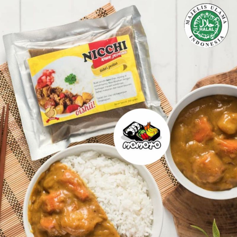 

NICCHI Golden Curry HALAL / Bumbu Kare ala Jepang Sapi Ayam bisa untuk MPASI anak bkn House S&B