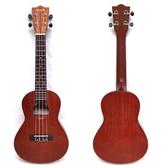 ukulele concerto makoa bonus tas dan pik - 23"coklat makoa