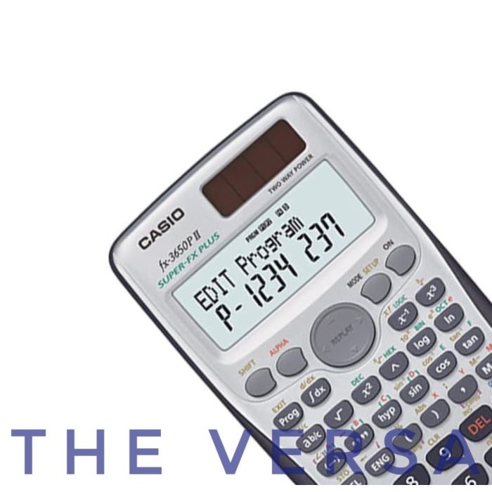 

Casio Programmable Calculator FX-3650PII FX 3650 P II