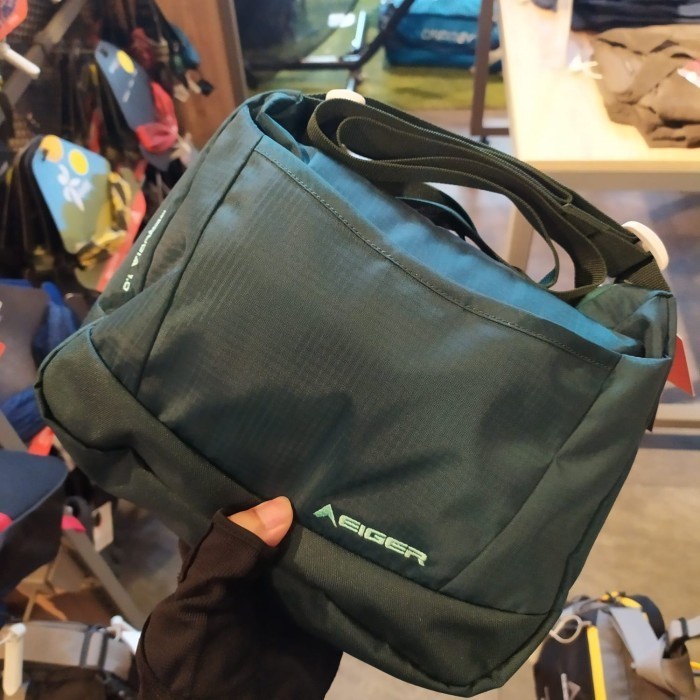 Tas Selempang Cewek Eiger Sequoia 1.0 Basic Shoulder Hijau 91000 4003 - Dark Green
