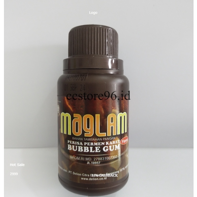 

Maglam Perisa Bahan Tambahan Pangan 100m Rasa Bubble Gum