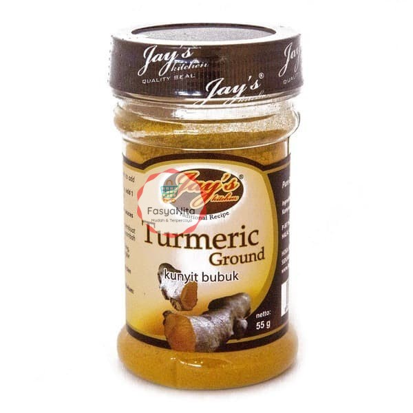 

Jays Turmeric Ground / Kunyit Bubuk 55 gr - FasyAnita Mart Denpasar