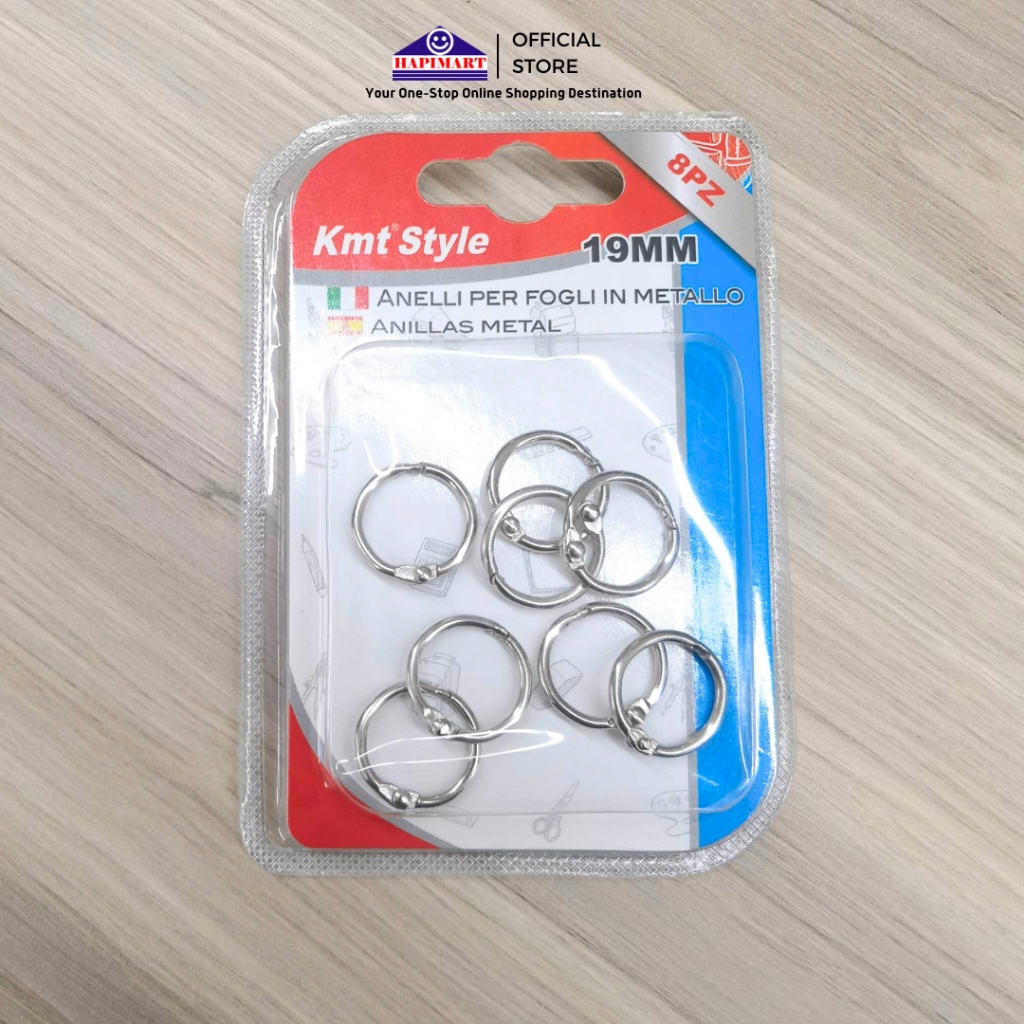 

Ring Binder 19mm /Ring Buka Tutup/Ring Buku Sampel/Scrapbook/Binder