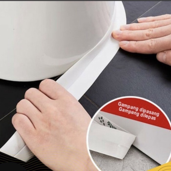

TJ Sealing Tape Sink Basing Edge PVC Waterproof CAULK STRIP FOR