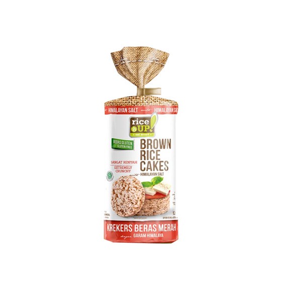 

Rice Up Brown Rice Cakes With Himalayan Salt [120 gr]