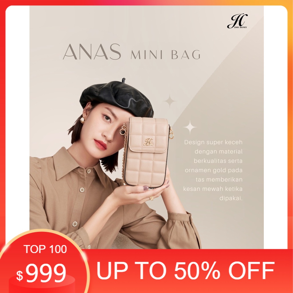Jims Honey - Anas Mini Bag Tas HP Sling Bag/ jokowi anak