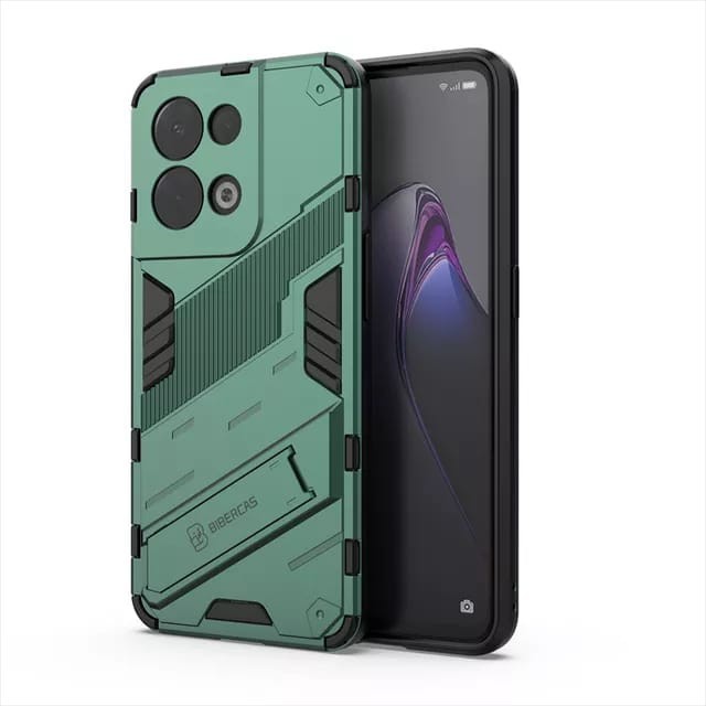 Casing OPPO RENO 8 5G 4G RENO 8 PRO KICKSTAND CYBERPUNK SERIES CASE
