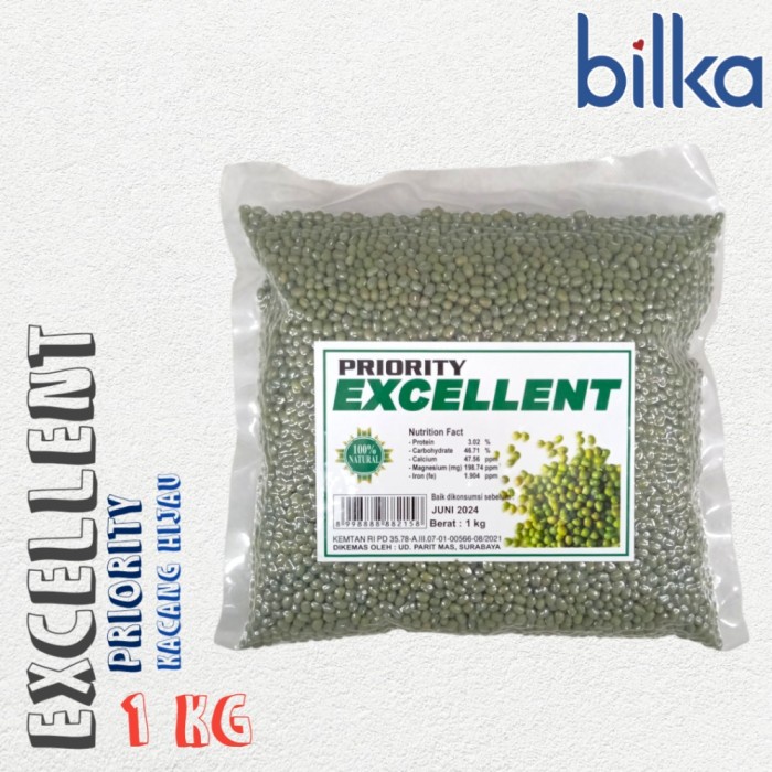

EXCELLENT Priority Kacang Hijau 1kg