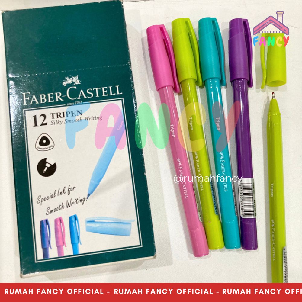 

Pulpen Ballpoint TRIPEN Faber Castell Black Ink