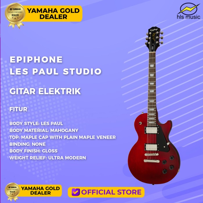 Epiphone Les Paul Studio - Wine Red