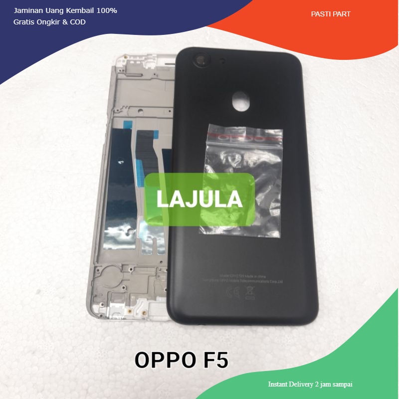kesing housing casing full set oppo f5 frame + backdoor