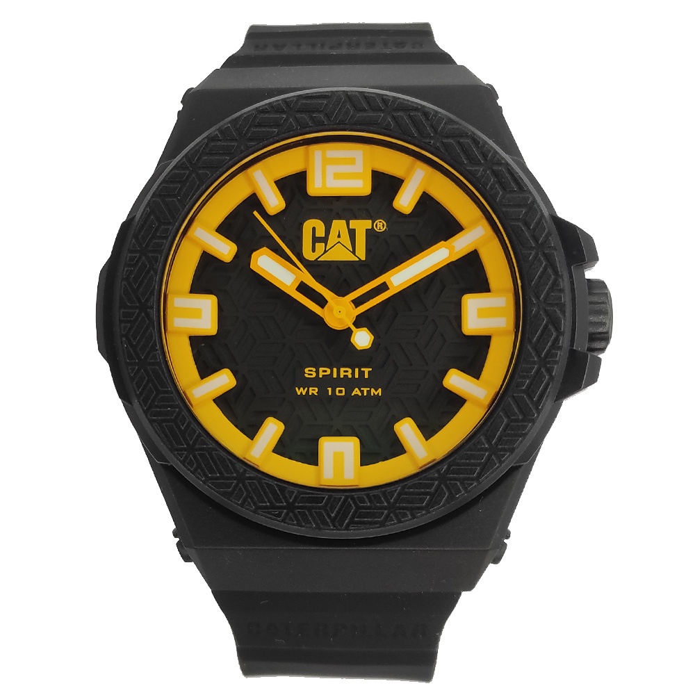 Jam Tangan Pria CaterPillar LO.111.21.137 Karet Hitam
