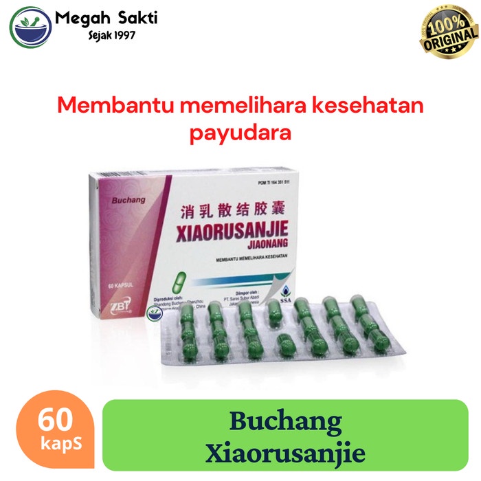 MGS - Buchang Xiaoru Sanjie Capsule | Obat Kesehatan Payudara  SSA