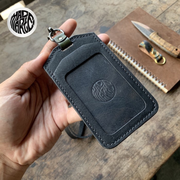 

Gantungan Kartu Nama Kulit Asli / Id Card Holder