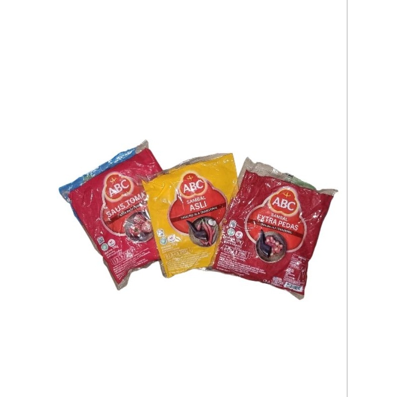 

ABC Saus Sambal Sashet Pack - Netto 176 gr Isi 22 bks.